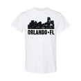 thumbnail image 1 of Inktastic Orlando Skyline with Grunge T-Shirt, 1 of 5