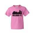 thumbnail image 1 of Inktastic Orlando Skyline with Grunge Youth T-Shirt, 1 of 5
