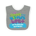 thumbnail image 1 of Inktastic Orthopedic Surgeon Daddy Boys or Girls Baby Bib, 1 of 4
