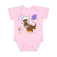 thumbnail image 1 of Inktastic Otter Space Cute Otter with Rocket Pack Boys or Girls Baby Bodysuit, 1 of 5
