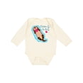thumbnail image 1 of Inktastic Otter-ly in Love-otter with Heart Boys or Girls Long Sleeve Baby Bodysuit, 1 of 5