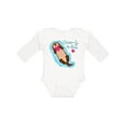 thumbnail image 1 of Inktastic Otter-ly in Love-otter with Heart Boys or Girls Long Sleeve Baby Bodysuit, 1 of 5