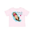 thumbnail image 1 of Inktastic Otter-ly in Love-otter with Heart Boys or Girls Toddler T-Shirt, 1 of 5