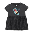 thumbnail image 1 of Inktastic Otter-ly in Love-otter with Heart Girls Baby Dress, 1 of 5