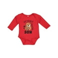 thumbnail image 1 of Inktastic Otterly Amazing Son with Mother and Child Otter Boys Long Sleeve Baby Bodysuit, 1 of 5