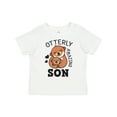 thumbnail image 1 of Inktastic Otterly Amazing Son with Mother and Child Otter Boys Toddler T-Shirt, 1 of 5