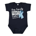 thumbnail image 1 of Inktastic Our Family Fights Together ALS Awareness Boys or Girls Baby Bodysuit, 1 of 5