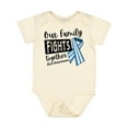 thumbnail image 1 of Inktastic Our Family Fights Together ALS Awareness Boys or Girls Baby Bodysuit, 1 of 5