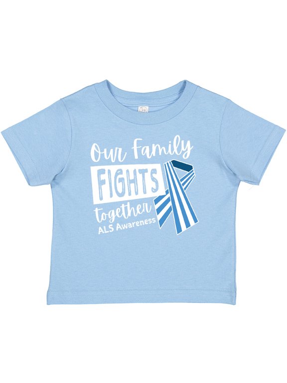 Our Family Fights Together ALS Awareness Boys or Girls Baby T-Shirt