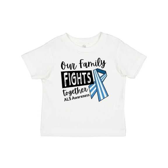 Inktastic Our Family Fights Together ALS Awareness Boys or Girls Baby T-Shirt