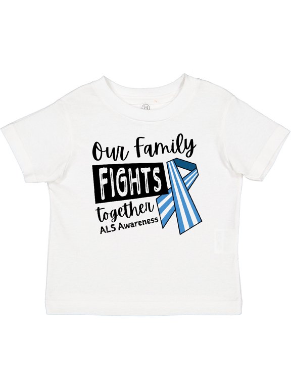Our Family Fights Together ALS Awareness Boys or Girls Baby T-Shirt