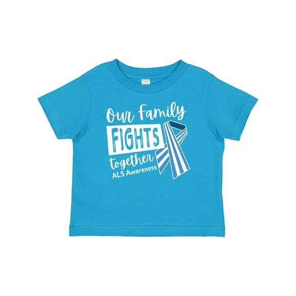 Inktastic Our Family Fights Together ALS Awareness Boys or Girls Baby T-Shirt