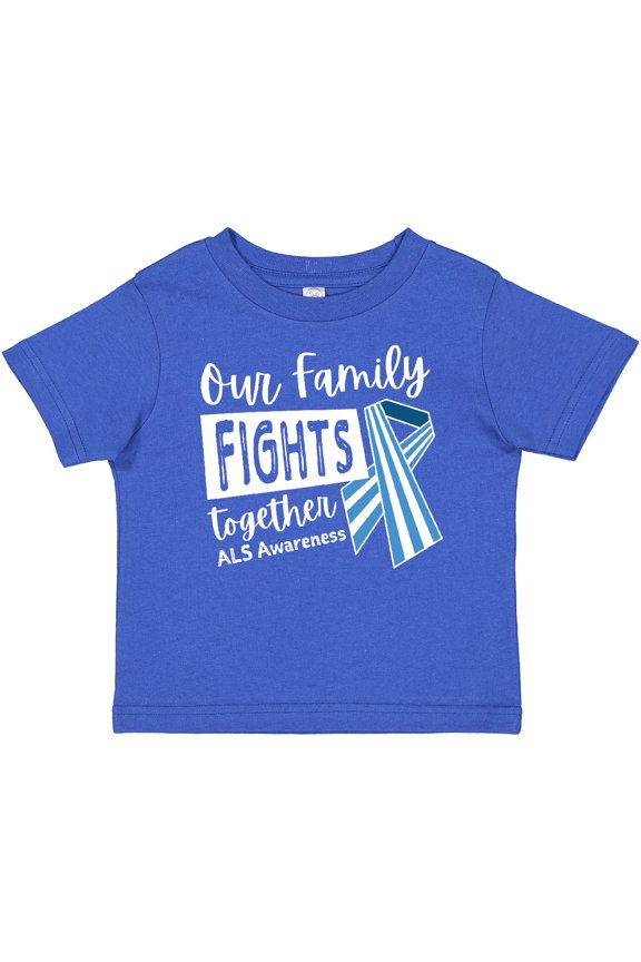 Our Family Fights Together ALS Awareness Boys or Girls Baby T-Shirt