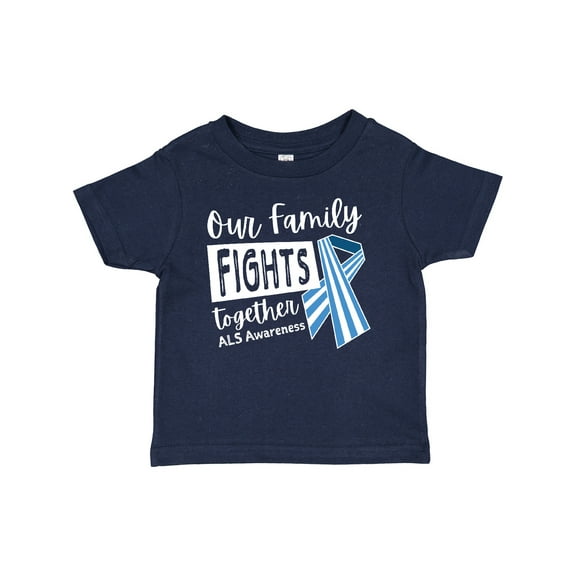 Inktastic Our Family Fights Together ALS Awareness Boys or Girls Baby T-Shirt