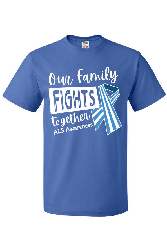 Our Family Fights Together ALS Awareness T-Shirt