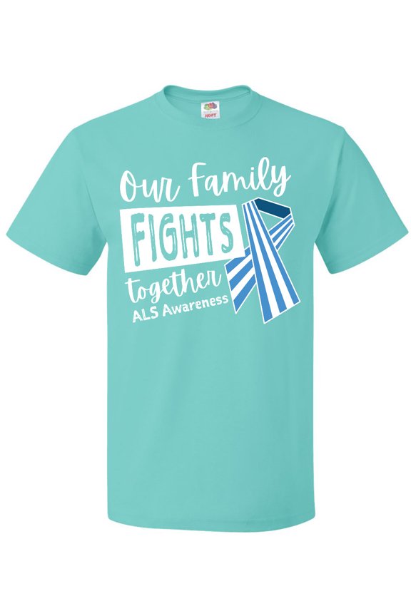 Our Family Fights Together ALS Awareness T-Shirt