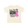 thumbnail image 1 of Inktastic Our Family Fights Together Breast Cancer Awareness Boys or Girls Toddler T-Shirt, 1 of 5