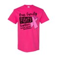 thumbnail image 1 of Inktastic Our Family Fights Together Breast Cancer Awareness T-Shirt, 1 of 5