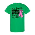 thumbnail image 1 of Inktastic Our Family Fights Together Breast Cancer Awareness T-Shirt, 1 of 5