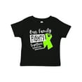 thumbnail image 1 of Inktastic Our Family Fights Together Lymphoma Awareness Lime Ribbon Boys or Girls Baby T-Shirt, 1 of 5