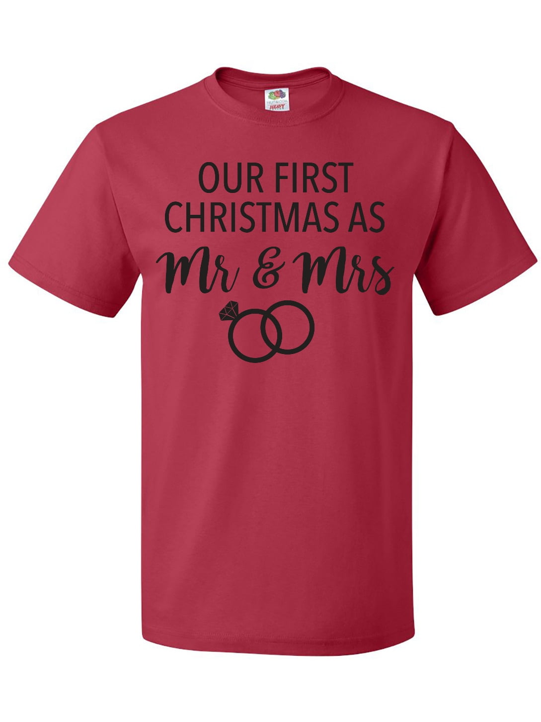 first christmas as a mrs t shirt