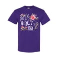 thumbnail image 1 of Inktastic Our First Mother's Day Pink Flowers T-Shirt, 1 of 5