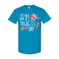 thumbnail image 1 of Inktastic Our First Mother's Day Pink Flowers T-Shirt, 1 of 5