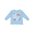 thumbnail image 1 of Inktastic Our First Mother's Day- pink flowers Boys or Girls Long Sleeve Toddler T-Shirt, 1 of 5