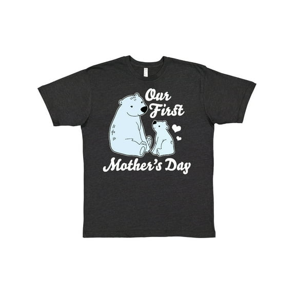 Inktastic Our First Mothers Day with Polar Bears T-Shirt