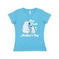thumbnail image 1 of Inktastic Our First Mothers Day with Polar Bears Women's V-Neck T-Shirt, 1 of 5