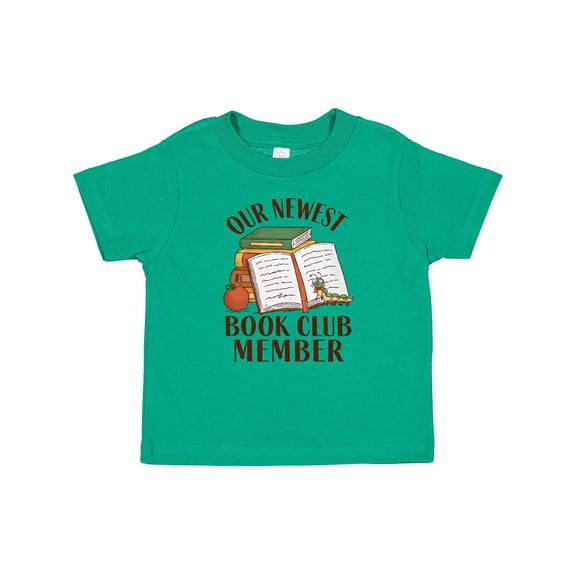 Inktastic Our Newest Book Club Member Boys or Girls Baby T-Shirt