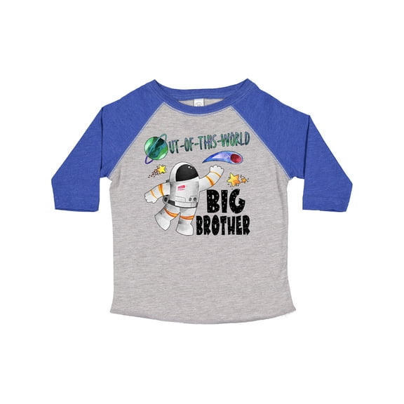 Inktastic Out of This World Big Brother Astronaut in Space Boys Toddler T-Shirt