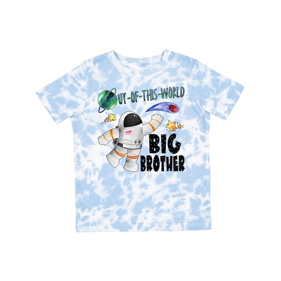 Inktastic Out of This World Big Brother Astronaut in Space Boys Toddler T-Shirt