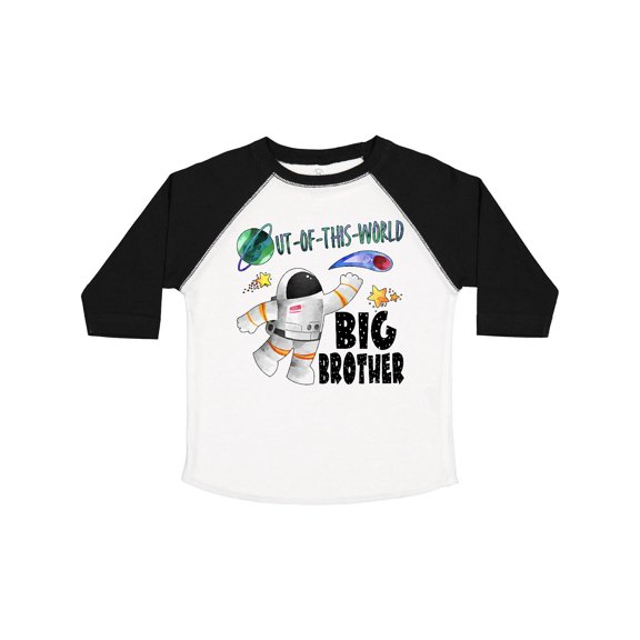 Inktastic Out of This World Big Brother Astronaut in Space Boys Toddler T-Shirt
