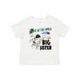 thumbnail image 1 of Inktastic Out of This World Big Sister Astronaut in Space Girls Baby T-Shirt, 1 of 5