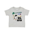 thumbnail image 1 of Inktastic Out of This World Big Sister Astronaut in Space Girls Baby T-Shirt, 1 of 5