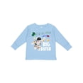 thumbnail image 1 of Inktastic Out of This World Big Sister Astronaut in Space Girls Long Sleeve Toddler T-Shirt, 1 of 5