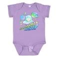 thumbnail image 1 of Inktastic Out of This World Daughter Cute Alien in Outer Space Girls Baby Bodysuit, 1 of 5