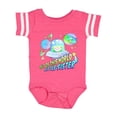 thumbnail image 1 of Inktastic Out of This World Little Sister Cute Alien in Outer Space Girls Baby Bodysuit, 1 of 5