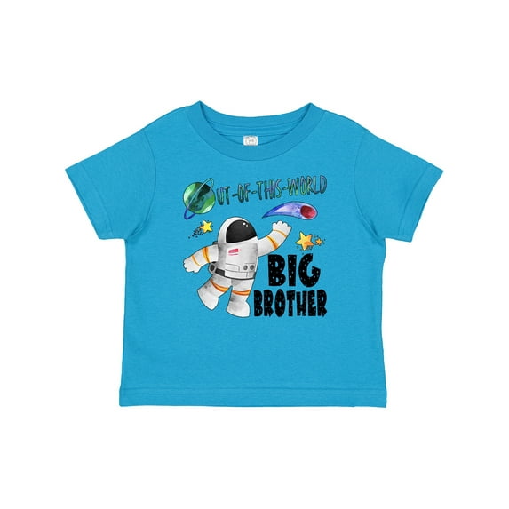 Inktastic Out of this World Big Brother Astronaut in Space Boys Baby T-Shirt