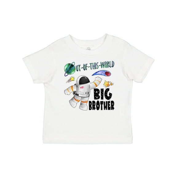 Inktastic Out of this World Big Brother Astronaut in Space Boys Baby T-Shirt
