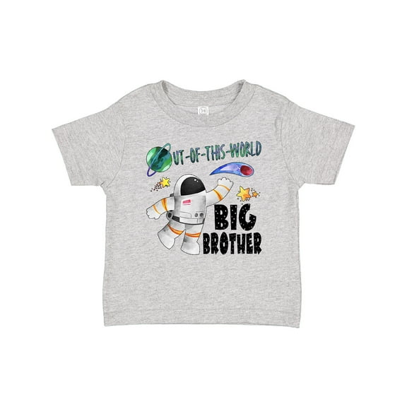 Inktastic Out of this World Big Brother Astronaut in Space Boys Baby T-Shirt