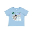 thumbnail image 1 of Inktastic Out of this World Big Sister Astronaut in Space Girls Baby T-Shirt, 1 of 5