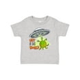 thumbnail image 1 of Inktastic Out of this World- cute green alien UFO Boys or Girls Baby T-Shirt, 1 of 5
