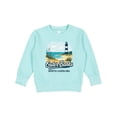 thumbnail image 1 of Inktastic Outer Banks North Carolina Beach Scene Toddler Sweatshirt, 1 of 4