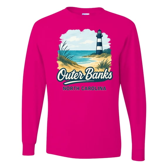 Inktastic Outer Banks North Carolina Long Sleeve T-Shirt