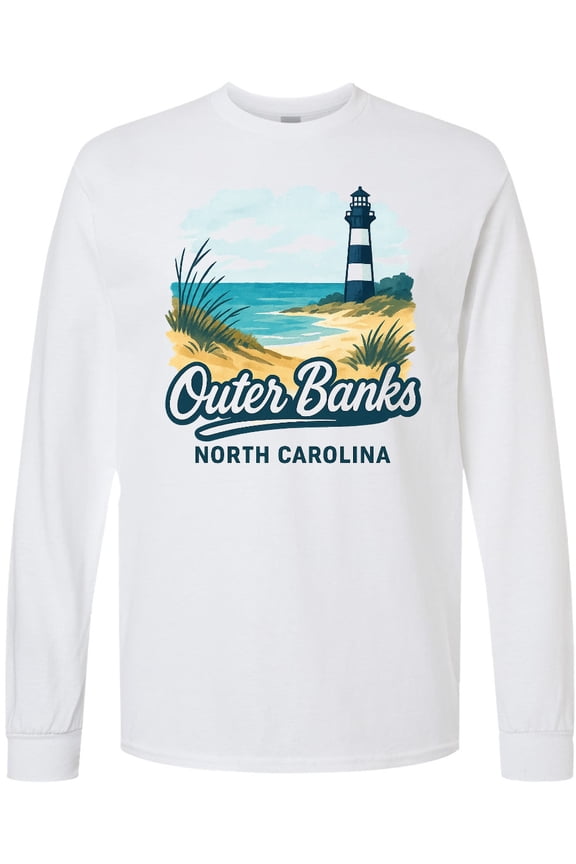 Outer Banks North Carolina Long Sleeve T-Shirt