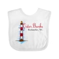 thumbnail image 1 of Inktastic Outer Banks Rodanthe NC Boys or Girls Baby Bib, 1 of 4