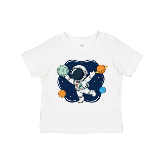 Inktastic Outer Space Astronaut Boys or Girls Toddler T-Shirt