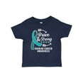 thumbnail image 1 of Inktastic Ovarian Cancer Awareness Brave and Strong with Arrows Boys or Girls Baby T-Shirt, 1 of 5